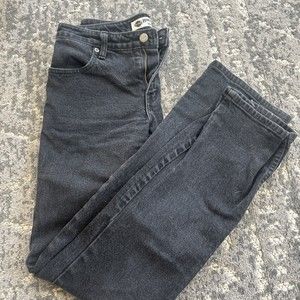 Harley Davidson Jeans size 4L Womens Boot Cut Black Denim